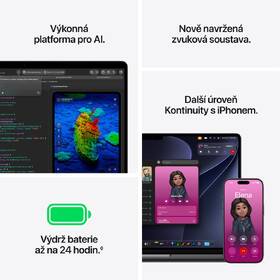 Notebook Apple 14" M6 12×CPU 12×GPU, 32 GB, 1 TB - vesmírně černý CZ 

 obrázek produktu 7 z 8