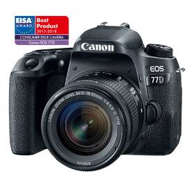 Digitální fotoaparát Canon 77D + 18-55 IS STM černý

 obrázek produktu 13 z 13