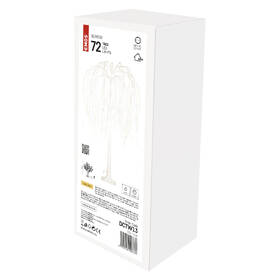 LED dekorace EMOS 72 NANO LED svítící stromek, 120 cm, venkovní i vnitřní, teplá bílá 
 LED dekorace EMOS 72 NANO LED svítící stromek, 120 cm, venkovní i vnitřní, teplá bílá