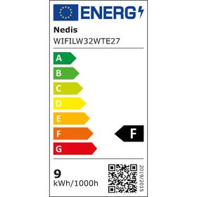 Chytrá žárovka Nedis SmartLife klasik, Wi-Fi, E27, 800 lm, 9 W, Teplá Bílá, 3ks 

 obrázek produktu 1 z 4