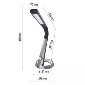 Stolní LED lampička EMOS JAMES černá

 obrázek produktu 8 z 9
