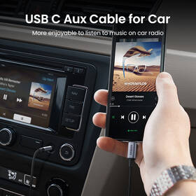 Kabel UGREEN USB-C/3.5mm Jack, 1m černý

 obrázek produktu 1 z 5