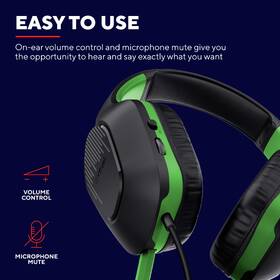 Headset Trust GXT 415X Zirox pro Xbox černý/zelený

 obrázek produktu 11 z 12