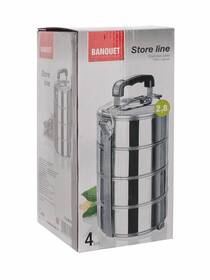 Jídlonosič BANQUET 4 díly 

 obrázek produktu 1 z 2
