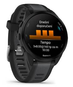 Chytré hodinky Garmin Forerunner 165 Music - Black / Slate Grey 
