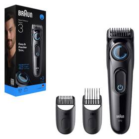 Zastřihovač vousů Braun BT3520 černý/modrý

 obrázek produktu 7 z 7