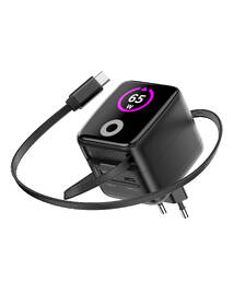 Nabíječka do sítě Mobile Origin Display Charger PW3 - 65W GaN USB-C/USB-A černá

 obrázek produktu 2 z 12