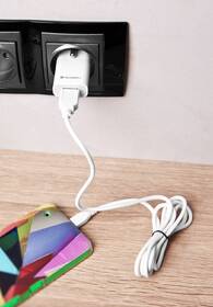 Nabíječka do sítě GoGEN ACH 100, 1x USB, 1A černá

 obrázek produktu 6 z 6