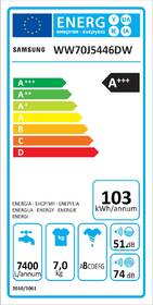 Pračka Samsung WW70J5446DW/ZE bílá

 obrázek produktu 1 z 8