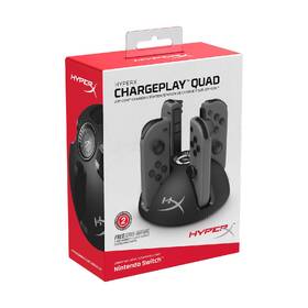 Dokovací stanice HyperX ChargePlay Quad pro Nintendo Joy-Con 

 obrázek produktu 4 z 4