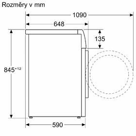 Pračka Bosch WGB254A0BY i-DOS bílá barva
