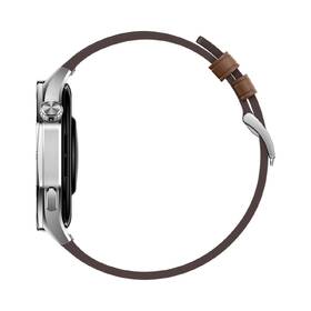 Chytré hodinky Huawei Watch GT 5 46 mm - Silver + Brown Composite Leather Strap 

 obrázek produktu 4 z 6