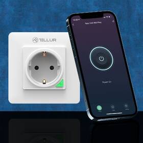 Chytrá zásuvka Tellur Wi-Fi, 3000W, 16A bílá

 obrázek produktu 3 z 6