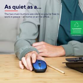 Myš Trust Yvi+ Silent Wireless Eco modrá

 obrázek produktu 4 z 13