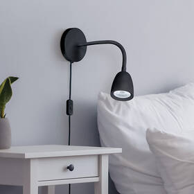 Nástěnné svítidlo Solight stmívatelné, 4W černé

 obrázek produktu 6 z 9