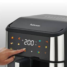 Fritéza horkovzdušná Rohnson R-2874, 8 l stříbrná

 obrázek produktu 2 z 6