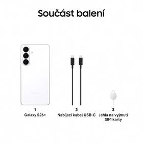 Mobilní telefon Samsung Galaxy S26+ 5G 12 GB / 512 GB bílý

 obrázek produktu 8 z 19