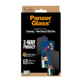 Tvrzené sklo PanzerGlass Privacy na Samsung Galaxy S26 Ultra s instalačním rámečkem 

 obrázek produktu 5 z 11