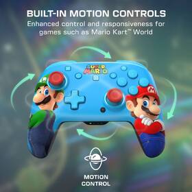Gamepad Turtle Beach Rematch Wireless Mario a Luigi, NS2 modrý

 obrázek produktu 14 z 14