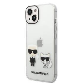 Kryt na mobil Karl Lagerfeld Ikonik Karl and Choupette na Apple iPhone 14 Plus průhledný

 obrázek produktu 1 z 3