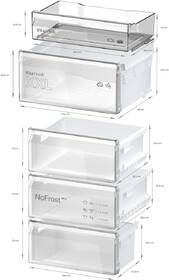 Chladnička s mrazničkou Bosch KGN36VIBT PerfectFit ocel

 obrázek produktu 9 z 15