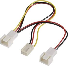 Redukce AKASA 3pin fan splitter cable 

 obrázek produktu 1 z 1
