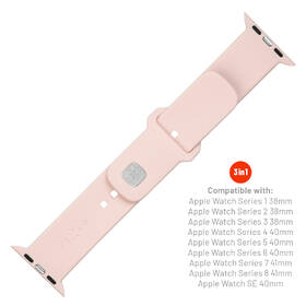Řemínek FIXED Silicone Sporty Strap na Apple Watch 38/40/41mm růžový

 obrázek produktu 2 z 4