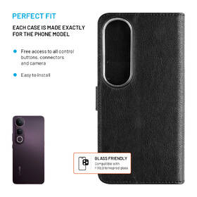 Pouzdro na mobil flipové FIXED Opus na Vivo V50 Lite černé

 obrázek produktu 2 z 7