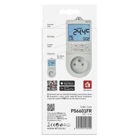 Termostat EMOS GoSmart 2v1 s Wi-Fi bílý

 obrázek produktu 18 z 18