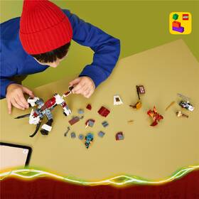 Stavebnice LEGO® NINJAGO® 71863 Zilvar a dračí bestie Grimtak 

 obrázek produktu 5 z 7