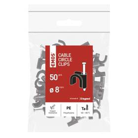 Kabelový klip EMOS 8MM, 50KS černý

 obrázek produktu 5 z 8