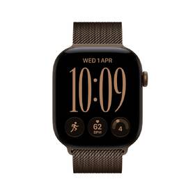 Chytré hodinky Apple GPS 46 mm tmavě bronzový hliník, tmavě bronzový milánský tah - M/L 

 obrázek produktu 1 z 6