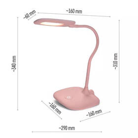 Stolní LED lampička EMOS STELLA růžová

 obrázek produktu 5 z 6