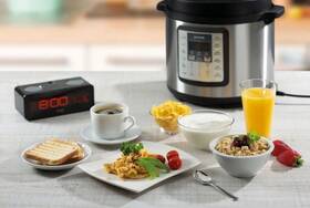 Multifunkční hrnec Gorenje MC6MBK stříbrná barva
