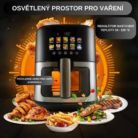 Fritéza horkovzdušná Profi Cook FR 1286 černá/nerez

 obrázek produktu 10 z 12