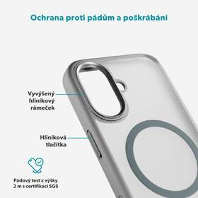 Kryt na mobil Epico HeroMatte Pro Mag+ na Apple iPhone 17 šedý

 obrázek produktu 4 z 6