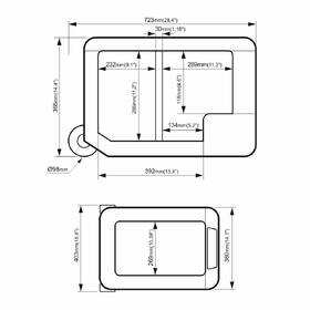 Autochladnička Yeticool TX36GREY 

 obrázek produktu 10 z 10