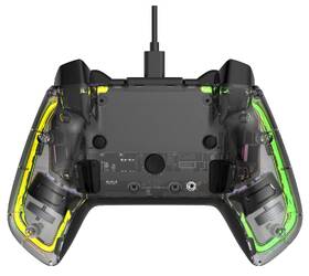 Gamepad Canyon GPW-02 RGB 5v1 (Nintendo Switch, iOS 13.0, Android, PC, PS3) průhledná
