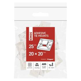 Páska EMOS SAMOLEPICÍ 20×20MM 3M TAPE, 25KS bílá

 obrázek produktu 8 z 8