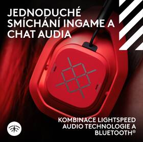 Headset Logitech G Astro A50 X Lightspeed Wireless + Base Station červený

 obrázek produktu 16 z 20