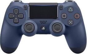 Bezdrátový ovladač Sony Dual Shock 4 pro PS4 v2 - midnight blue 

 obrázek produktu 1 z 4