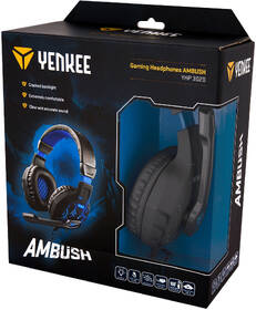 Headset YENKEE YHP 3020 Ambush černý/modrý

 obrázek produktu 7 z 7