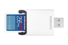 Paměťová karta Samsung 256GB UHS-I U3 (180R/130W) + USB adaptér 

 obrázek produktu 1 z 6