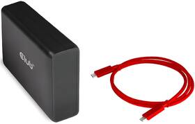 Dokovací stanice Club3D USB-C 3.2 s napájecím adaptérem Triple Display Dynamic PD, 100 W černá

 obrázek produktu 5 z 5