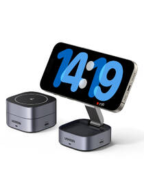 Bezdrátová nabíječka UGREEN Qi2 7,5W na Apple iPhone a AirPods černá/šedá

 obrázek produktu 4 z 15