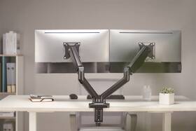 Držák STELL SOS 2121, Dual na 2 monitory, úhlopříčka 17" až 32", nosnost 2x9 kg černý

 obrázek produktu 7 z 8