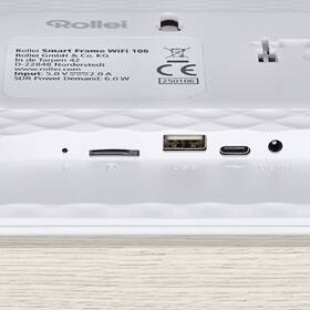 Elektronický fotorámeček Rollei Smart Frame WiFi 108 bílý

 obrázek produktu 7 z 12