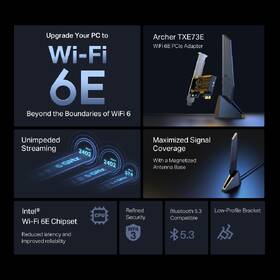 Wi-Fi adaptér TP-Link Archer TXE73E AXE5400 černý

 obrázek produktu 3 z 8