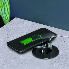 Zásuvka Solight 1z + USB A+C 3.4A + Wireless 10W otočné víčko, vestavná, kabel 2m černý

 obrázek produktu 7 z 7