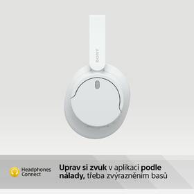 Sluchátka Sony WH-CH720N bílá barva
